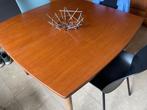 Vintage scaraborg eettafel, 100 tot 150 cm, 100 tot 150 cm, Gebruikt, Ophalen