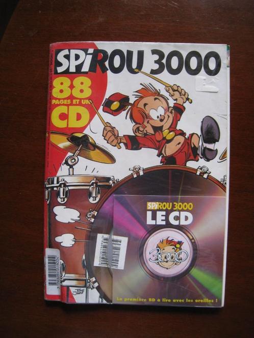 spirou 3000 met CD bd, Boeken, Stripverhalen, Zo goed als nieuw, Eén stripboek, Ophalen of Verzenden