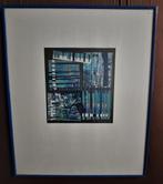 Kristien D'hondt °1962 Prachtige textielkunst éénmalig  49 €, Antiek en Kunst, Kunst | Schilderijen | Modern, Ophalen