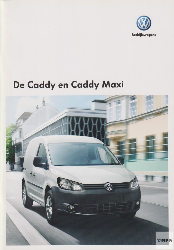 Volkswagen Caddy / Caddy Maxi 2011 Brochure Nederlands, Boeken, Auto's | Folders en Tijdschriften, Gelezen, Ophalen of Verzenden
