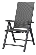 Verstelbare aluminium tuinstoelen met hoge rugleuning., Tuin en Terras, Ophalen, Zo goed als nieuw, Aluminium