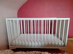 Lit cage bébé  blanc, Enfants & Bébés, Enlèvement, Comme neuf, Lit