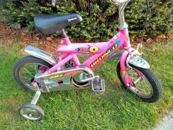 BMX-fietsmeisje in roze 3 tot 6 jaar beschikbaar voor biedingen