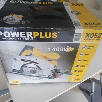 Cirkelzaag Powerplus X052 -1400 W - Nieuw in doos beschikbaar voor biedingen