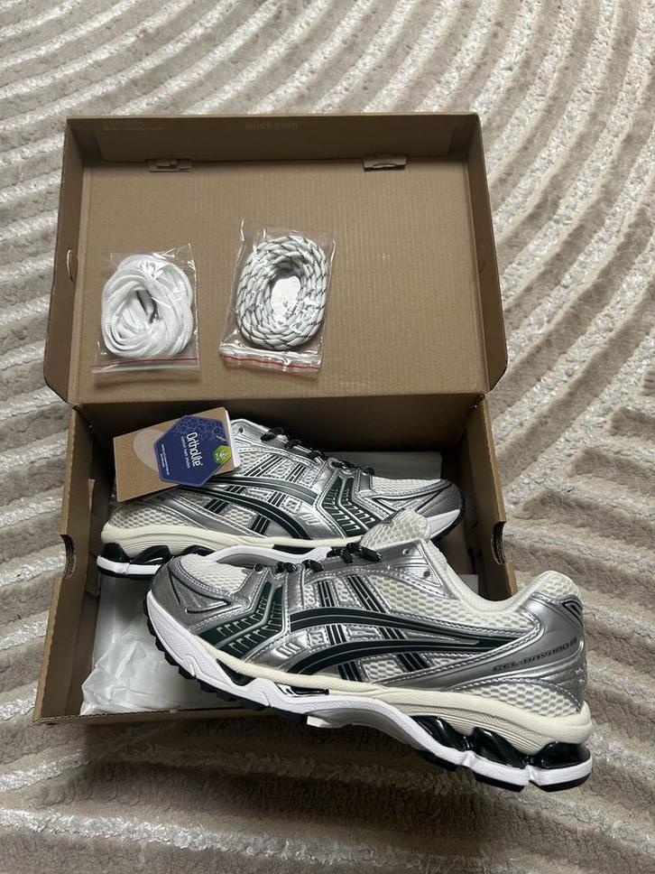 Asics Kayano-14 Creme Scarab, Kleding | Heren, Schoenen, Nieuw, Ophalen of Verzenden