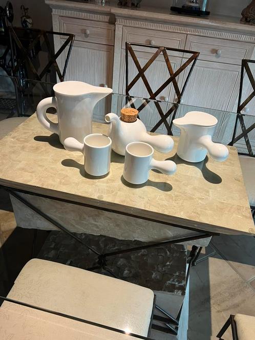 Scandinavisch design theeset – Normann Copenhagen, Huis en Inrichting, Keuken | Servies, Zo goed als nieuw, Keramiek, Ophalen