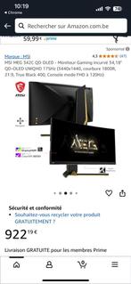 MSI MEG 342C QD OLED 34-scherm ALS NIEUW!!, Computers en Software, MSI, Zo goed als nieuw, Overige typen, 151 t/m 200 Hz