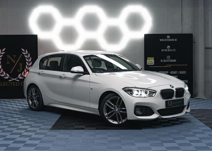 BMW 118i*M-SPORT*LED*Garantie*, Auto's, BMW, Bedrijf, Te koop, 1 Reeks, ABS, Airconditioning, Bluetooth, Boordcomputer, Centrale vergrendeling