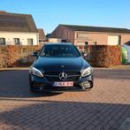 Mercedes C300DE T 9G-TRONIC AMG Line | HYBRIDE-DIE | PANO, Auto's, Automaat, 4 cilinders, Zwart, Break