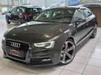 Audi A5 Sportback / Vol Leder / Navigatie / S-Line!, Auto's, Voorwielaandrijving, 4 zetels, Gebruikt, Zwart