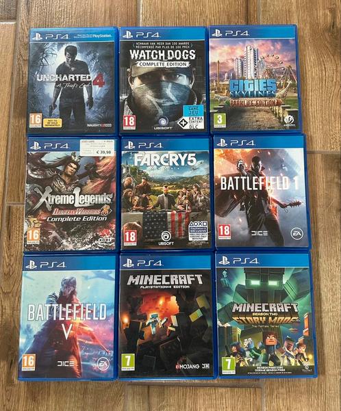 Ps4 games, Games en Spelcomputers, Games | Sony PlayStation 4, Gebruikt, Ophalen of Verzenden