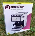 Espressomachine Mandine, zo goed als nieuw, Ophalen, Afneembaar waterreservoir, Espresso apparaat, 10 kopjes of meer