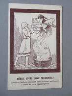 1920,s PK Kinderwelzijn Moeders wees voorzichtig L. Dupont, Collections, Cartes postales | Thème, Envoi, 1920 à 1940, Non affranchie