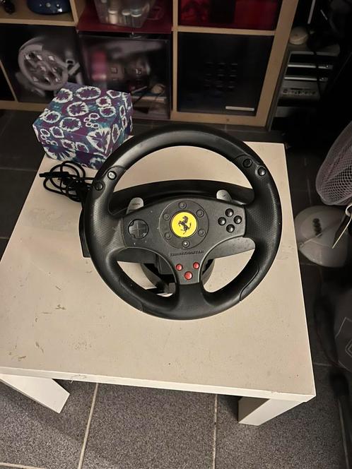 Ps3 / pc stuur Ferarri Thrustmaster, Games en Spelcomputers, Spelcomputers | Sony Consoles | Accessoires, Gebruikt, Ophalen