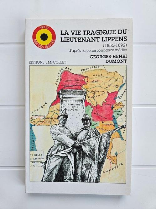 Het tragische leven van luitenant Lippens (1855-1892) volgen, Boeken, Geschiedenis | Nationaal, Gelezen, Ophalen of Verzenden