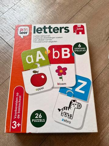 Letters spel beschikbaar voor biedingen