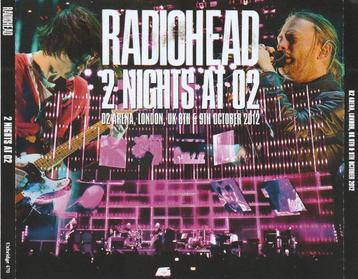 4 CD's RADIOHEAD - Live in Londen 2012 beschikbaar voor biedingen