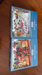 2 puzzels van elk 1000 stukken, Verzenden, Zo goed als nieuw
