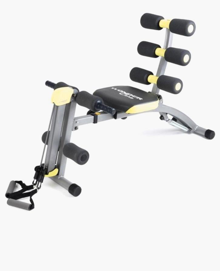 Wonder core 2, Sport en Fitness, Fitnessmaterialen, Zo goed als nieuw, Fitnessbank, Armen, Benen, Buik, Rug, Ophalen
