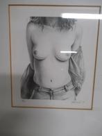 WITTEVRONGEL LITHO GENUMMERD & HANDTEKENING VAN DE ARTIST, Antiek en Kunst, Ophalen
