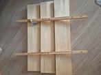 Houten wandrek / wandplanken combinatie 3 planken, Huis en Inrichting, Woonaccessoires | Wandplanken en Boekenplanken, Ophalen