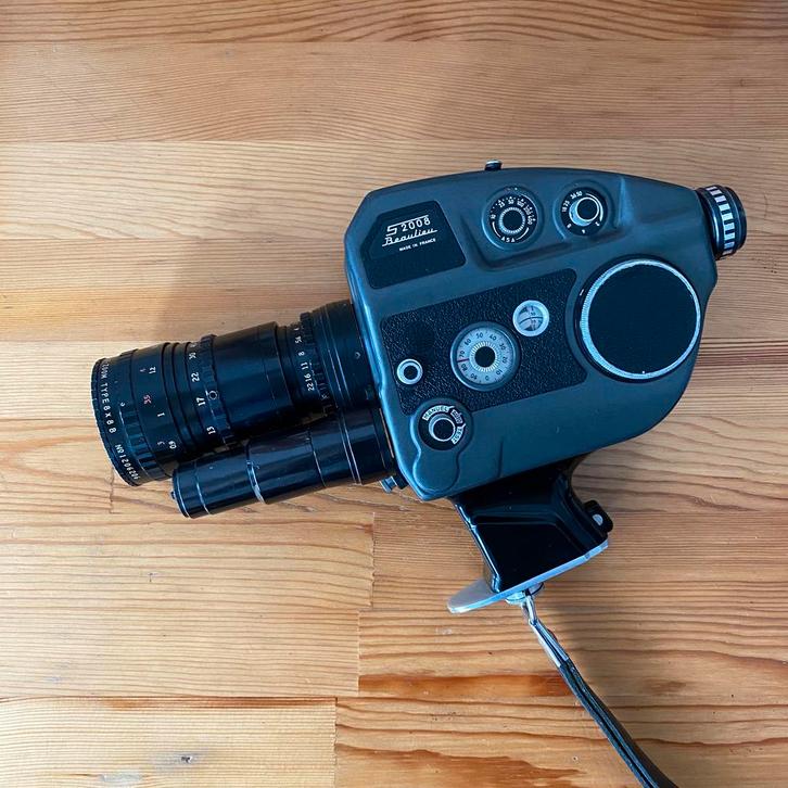 Beaulieu S2008, Angénieux 8-64mm f1.9, perfecte staat, Audio, Tv en Foto, Videocamera's Analoog, Camera, 8mm, Ophalen of Verzenden