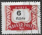 Hongarije 1958/1969 - Yvert 217ATX - Taxzegel (ST), Verzenden, Gestempeld