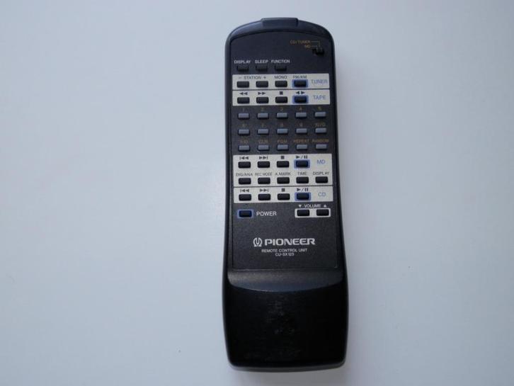 PIONEER CU-SX123 Télécommande pour lecteur CD/Tuner et MD, TV, Hi-fi & Vidéo, Télécommandes, Utilisé, Récepteur ou Amplificateur