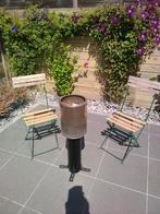 Retro caféstoeltjes, Jardin & Terrasse, Chaises de jardin, Enlèvement, Comme neuf, Bois, Pliant