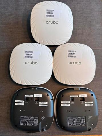 5 Aruba AP505-RW access points WiFi 6