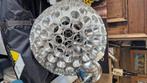 Lampe design , suspension style 70's, vintage, Ophalen of Verzenden, Zo goed als nieuw, Metaal, Minder dan 50 cm