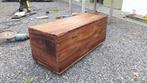 koloniaal transport koffer kist hardhout  Congo, Antiek en Kunst, Antiek | Woonaccessoires, Ophalen