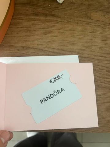 Pandora cadeaubon 208 Euro, Tickets & Billets, Bon cadeau