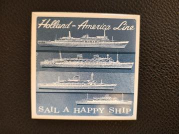 Transport maritime Holland America Line publicité bateau  beschikbaar voor biedingen