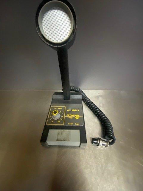 Zetagi MB+4  Versterkte tafelmicrofoon   27Mc, Telecommunicatie, Zenders en Ontvangers, Gebruikt, Zender en Ontvanger, Ophalen