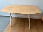 Uitklapbare eettafel Ikea PS bamboe, Huis en Inrichting, Ophalen, Gebruikt, 100 tot 150 cm, Scandinavisch