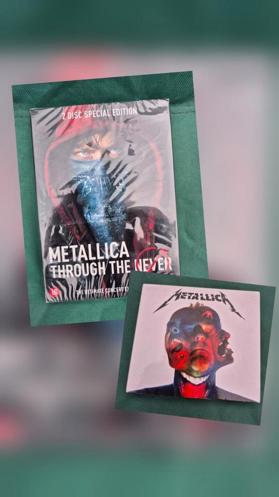 Metallica coffrets 2 DVD + 3 Cd's, Cd's en Dvd's, Dvd's | Muziek en Concerten, Ophalen of Verzenden