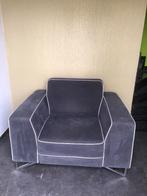 stoffen zetel, Huis en Inrichting, Ophalen, Gebruikt, Eenpersoons, 75 tot 100 cm