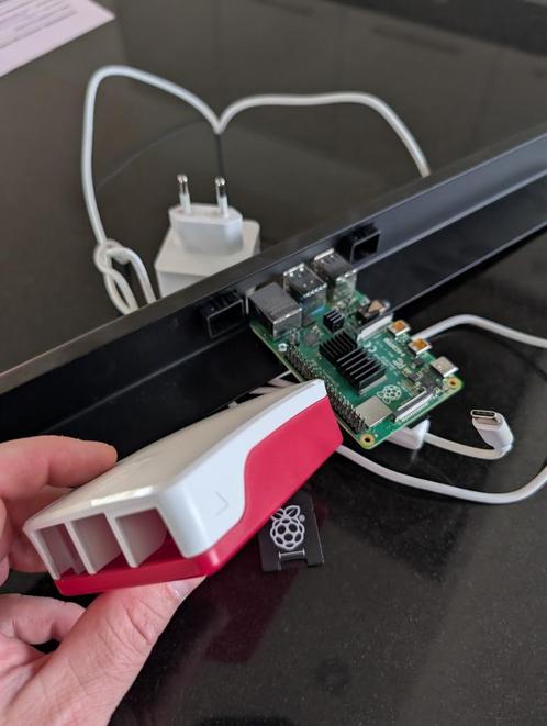 Raspberry Pi 4 model B + rackmount, Computers en Software, Desktop Pc's, Gebruikt, 4 GB, Ophalen