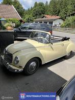 DKW 1000S Cabriolet | 1959 | Route 66 Auctions, Auto's, Overige merken, Zwart, Bedrijf, Handgeschakeld