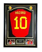 Eden Hazard België 2022 Home Shirt Gesigneerd en Ingelijst, Ophalen of Verzenden, Nieuw, Shirt