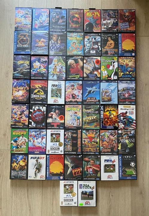 Lot de 51 jeux Sega Megadrive, Consoles de jeu & Jeux vidéo, Jeux | Sega, Comme neuf, Mega Drive, Enlèvement ou Envoi
