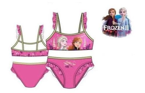 Disney Frozen Bikini - Elsa en Anna - Maat 104, Kinderen en Baby's, Kinderkleding | Kinder-zwemkleding, Nieuw, Bikiniset, Maat 104