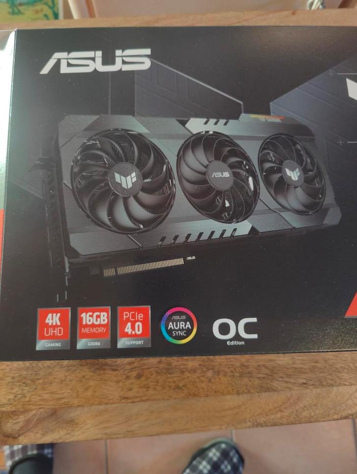 Carte graphique ASUS TUF Gaming Radeon RX 6800 XT – 16 Go, Computers en Software, Videokaarten, AMD, GDDR6, Ophalen of Verzenden