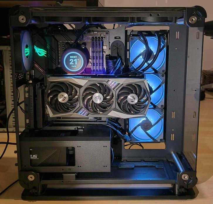 5800X 32 GB 6800XT 2 TB waterkoeling, Computers en Software, Desktop Pc's, Zo goed als nieuw, 4 Ghz of meer, SSD, 32 GB, Met videokaart