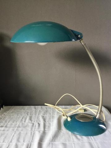 Véritable Lampe ressort vintage à poser année 1950   