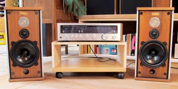 ---SOLD--- Hifi set : B&W dm4, Kenwood KR-3600, Philips 312 beschikbaar voor biedingen