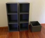 Grijze kubuskast Ikea ( 7€ per stuk), Huis en Inrichting, Ophalen, Zo goed als nieuw