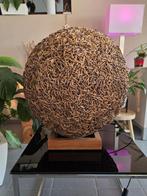 Gros globe en rotin vintage livraison gratuite possible, Enlèvement, Utilisé