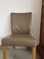 8 lederen stoelen, Huis en Inrichting, Ophalen, Overige kleuren, Leer, Zo goed als nieuw